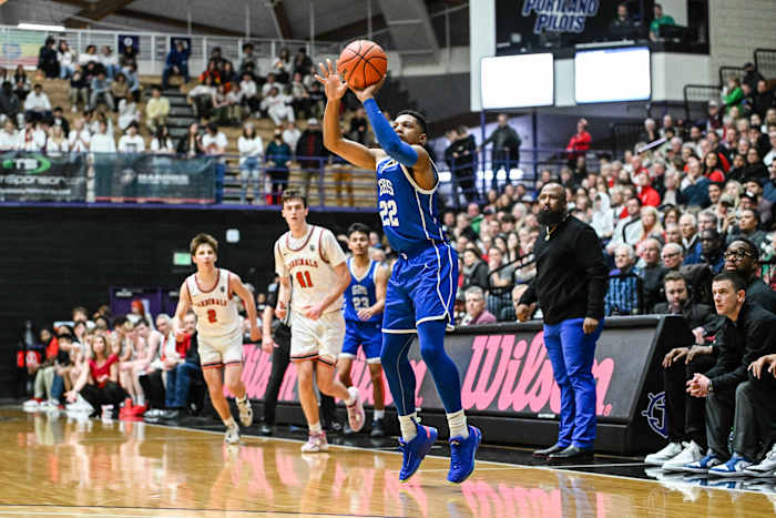 Lincoln Gresham 6A Oregon boys basketball quarterfinal Naji Saker -80